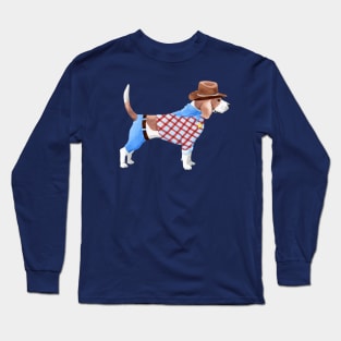 Cowboy Beagle Long Sleeve T-Shirt